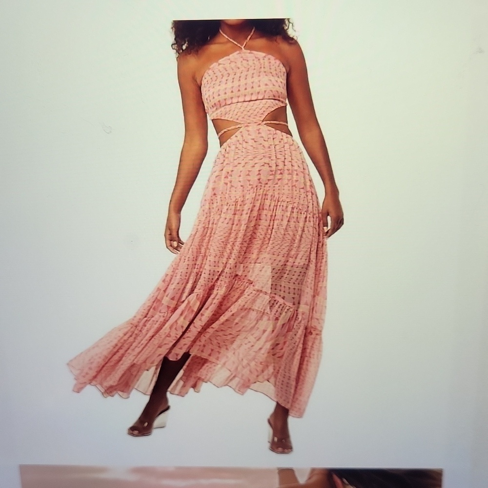 Misa Dalia Cutout Halter Los Angeles X small NWT - Picture 3 of 7